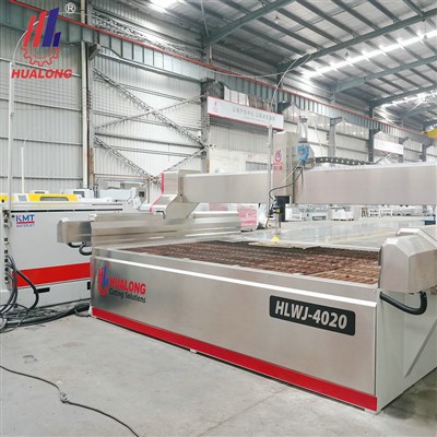 3 Aks Waterjet Stone Koupe machin